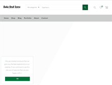 Tablet Screenshot of duluandsons.com